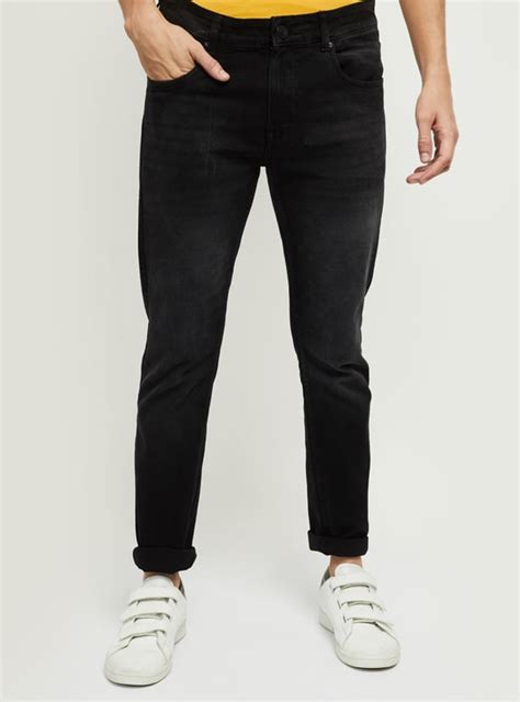 Buy Men Distressed Slim Fit Jeans Online at just Rs. 999.0 ...