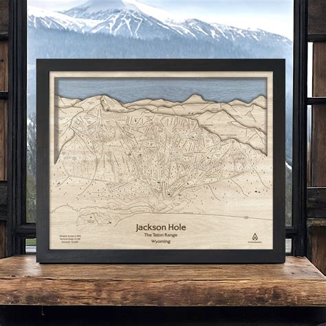 Jackson Hole Resort Map Welcome Book Tammah