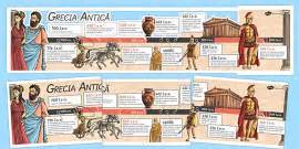 Grecii antici - Planșe informative