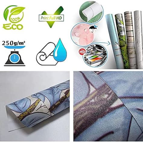 SUNNTO Swan Lotus Waterfall Green Landscape Wallpaper 3D India | Ubuy