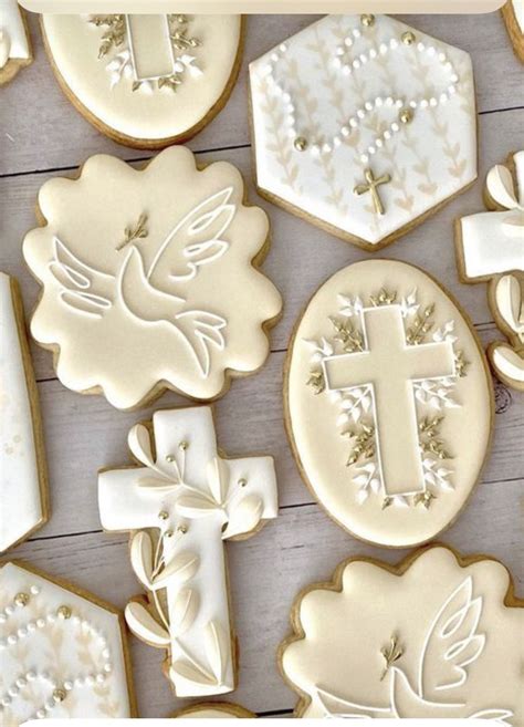 First Communion Decorated Cookies