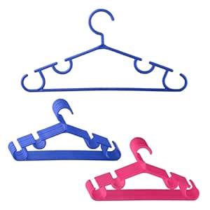 Kuber Industries Pack of 20 Hangers | Plastic Cloth Hanger for Trouser ...