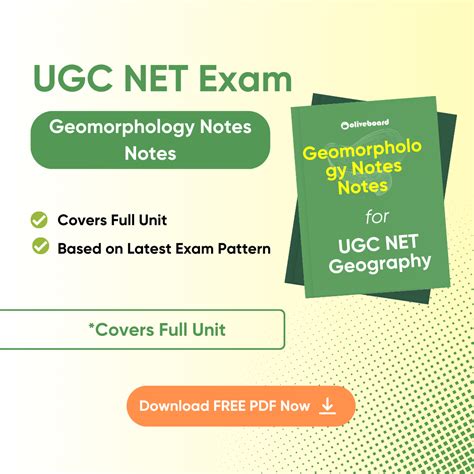 Geomorphology Notes for UGC NET