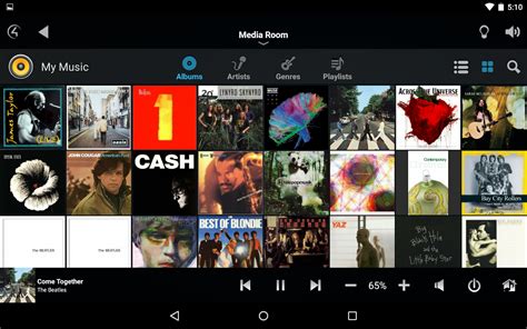 Control4 App 的图像结果