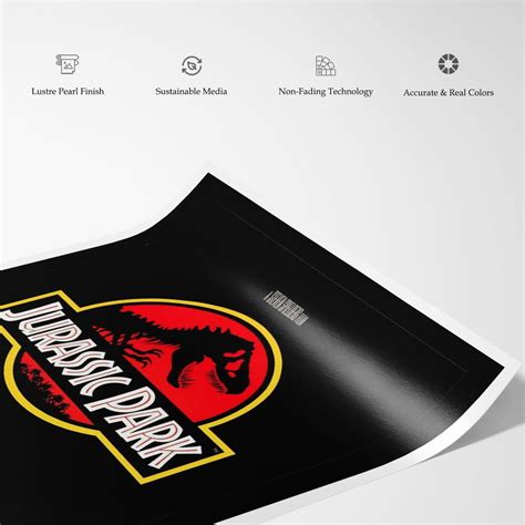 Jurassic Park Old Movie Poster: Buy Movie Posters Online – Dessine Art