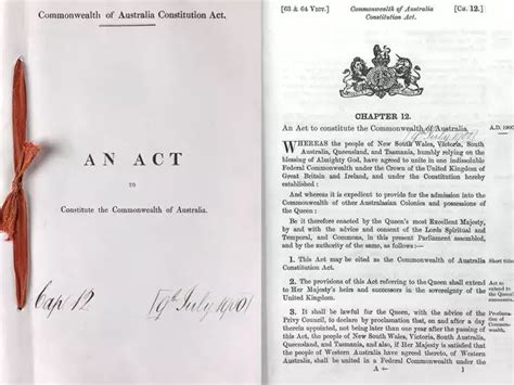 Australia - World's oldest and most illustrious founding documents ...