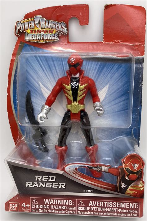 Power Rangers Super Megaforce Red Ranger Action | Ubuy India