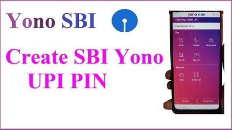How to set UPI PIN in Yono SBI?