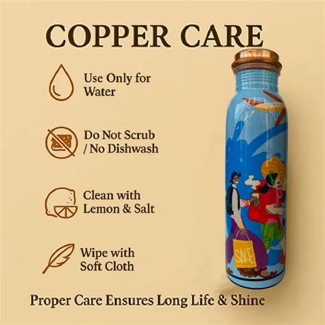 Travel Tales Copper Bottle Set with Glasses | PaintzStories