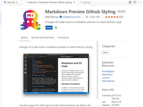 Image result for Visual Studio Code Mark Down