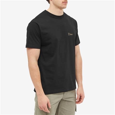 Dime Classic Small Logo T-Shirt Black | END. (US)