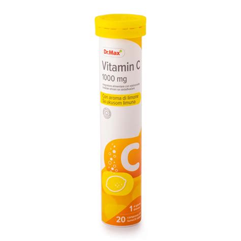 Dr.Max Vitamin C 1000 mg - 20 Compresse Effervescenti | Dr.Max