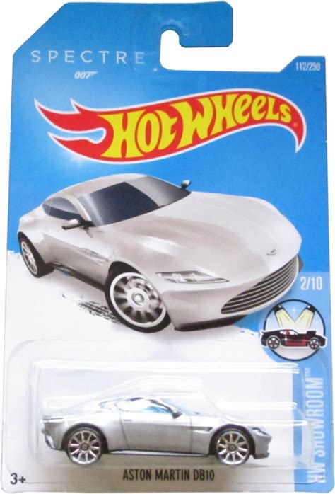 Hot Wheels, 2016 Hw Showroom, Aston Martin Db10 [Silver] 007 Spectre ...