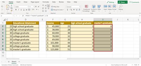 Multiple Dummy Variables Excel 的图像结果
