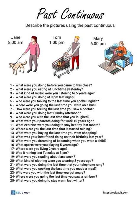 Image result for Past Continuous Conversation