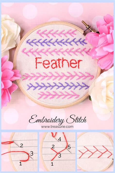 Feather Stitch Tutorial 的图像结果