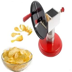 Stainless Steel Potato Chips Slicer Maker | Aloo Chips Cutter Machine ...