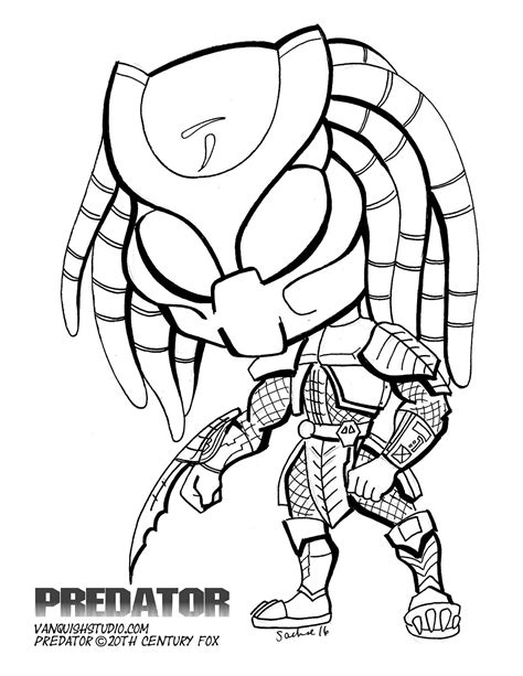 Image result for Alien vs Predator Coloring Pages