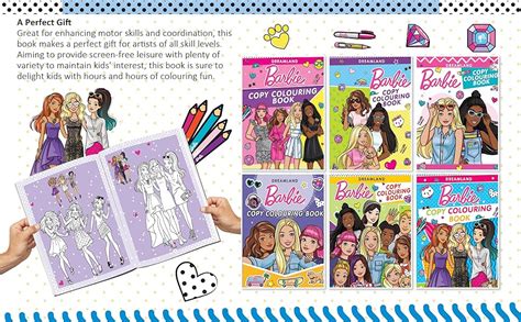 Buy Barbie Copy Colouring Book for Kids | Fun Colouring Pages with ...
