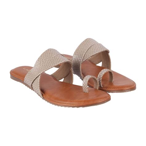 Lazera Textured Toe-Ring Flats (1195) – Lazera Shoes