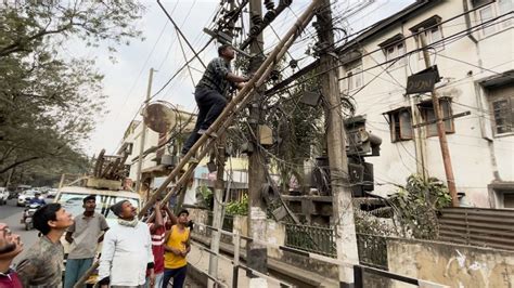 Assam: Kamrup authorities crack down on unsafe cable management along ...