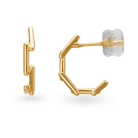 14KT Yellow Gold Stud Earrings