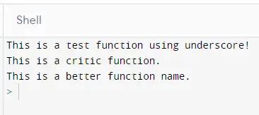 Python Function Naming 的图像结果