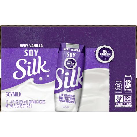 Silk Soy Milk Vanilla