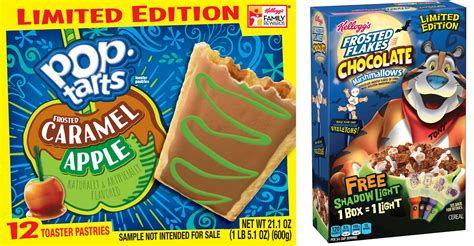 Frosted Caramel Apple Pop-Tarts & Chocolate Frosted Flakes with ...