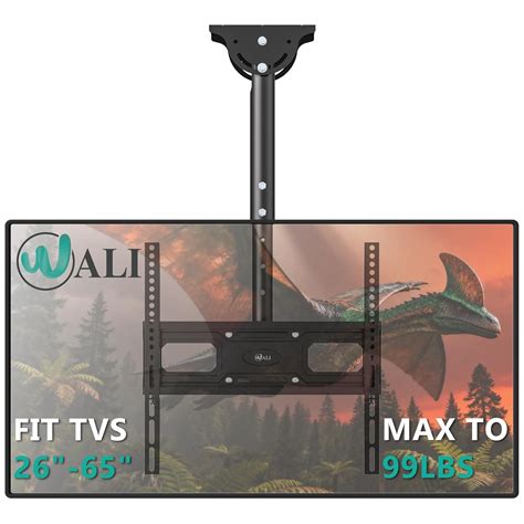 Buy WALI Ceiling TV Mount for 26-65 inch, Full Motion Ceiling TV ...