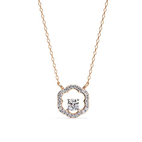 Bloom Halo Floral Pendant | 925 Sterling Silver – Oropé