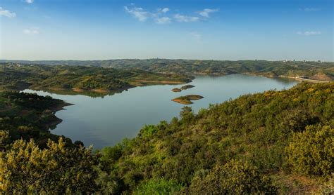 Free Images : portugal, body of water, water resources, natural landscape, reservoir, sky ...