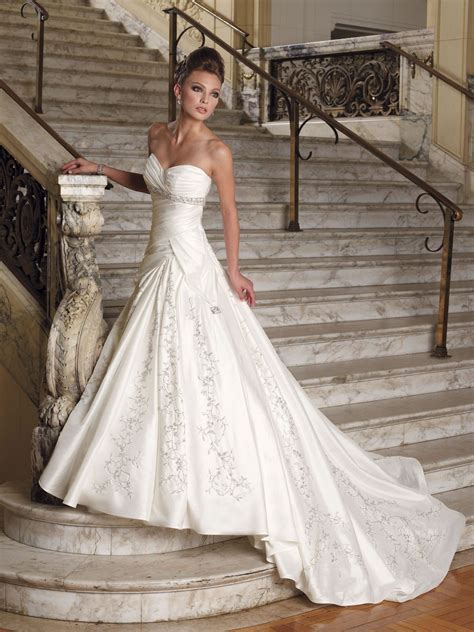 21 Gorgeous A-Line Wedding Dresses Ideas