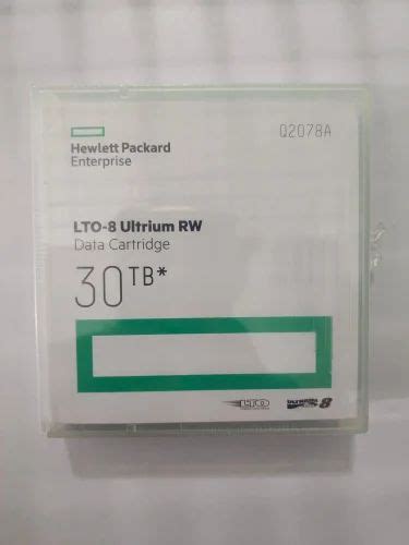 Data Cartridge - HP LTO 8 Tape Ultrium 30TB RW Data Cartridge Trader ...