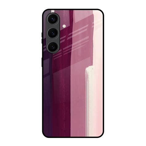 Brush Stroke Art Samsung Galaxy S24 Plus 5G Glass Back Cover - Flat 35% ...