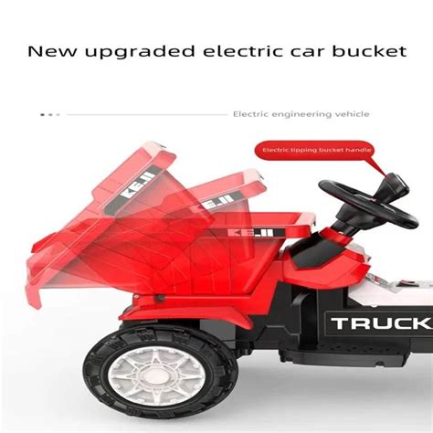 PATOYS | Engineering dump truck four-wheel electric walking tractor ...