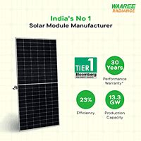 WAAREE 3.5KW On Grid Bifacial Topcon DCR Solar Kit