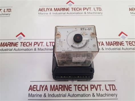 Alstom Rts-61 Time Relay 220V 60Hz – Aeliya Marine Tech