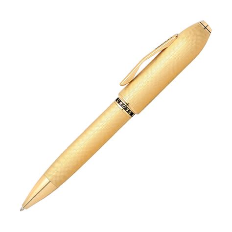 Cross Peerless 125 23K Gold Plated Ball Pen | Shop Online | Cross – Makoba