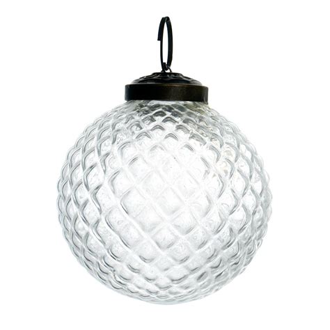 Clear Decorative Globe Glass Hanging Ornament