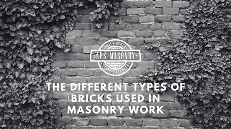 Brick Wall Construction Types The Different Types Of Masonry Walls