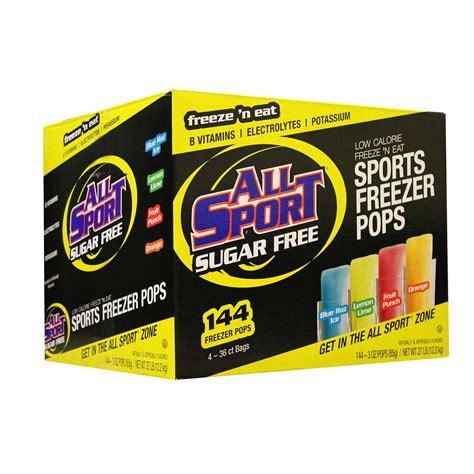 All Sport Variety Pack Sugar Free Freezer Pops | Indiana Safety and ...