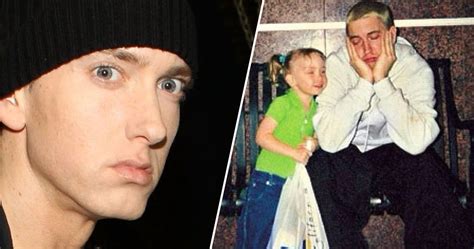 20 Rare Pics Of Eminem Raising Hailie | TheThings