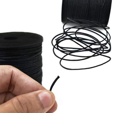 Buy waxed cotton cord in Black color at best prices ...