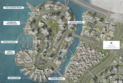 Address Residences at DCH Dubai by Emaar - Master Plan