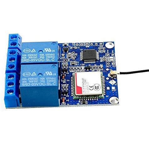 ELECTROPRIME SMS GSM Remote Control Switch Sim800C Stm32F103C8T6 2 ...