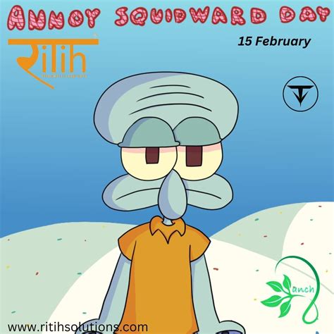Annoy Squidward Day. in 2025 | Squidward, Spongebob squarepants, Spongebob