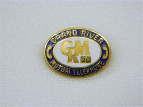 Vintage Grand River Mutual Telephone GRM Missouri Iowa 20 yr. Service ...