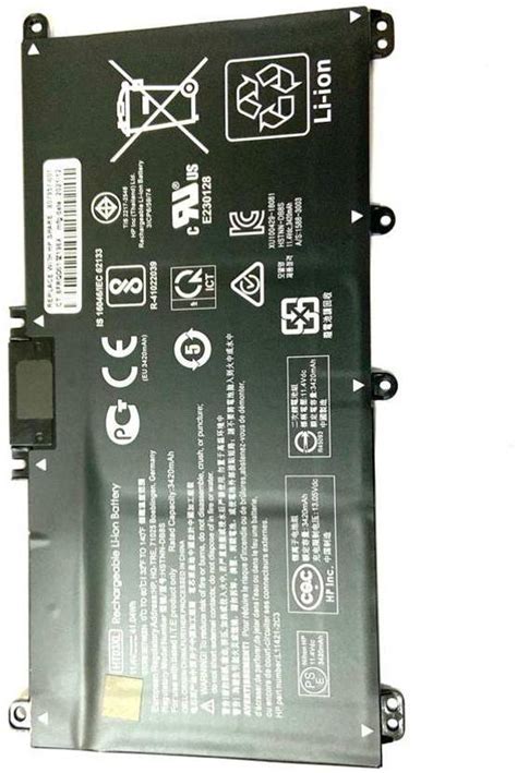 WISTAR TPN-I132 TPN-I133 Battery For Pavilion 17-by3613dx 3 Cell Laptop ...