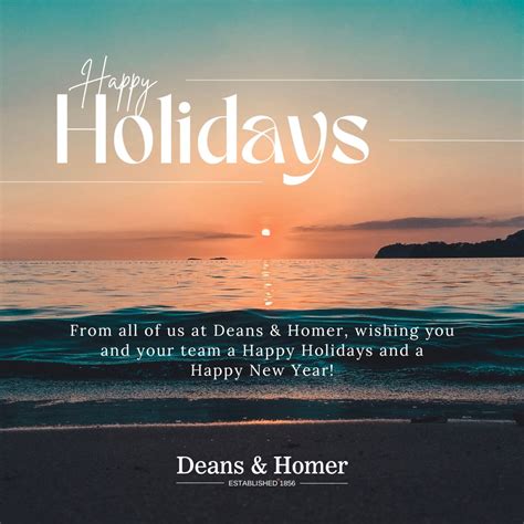 Deans & Homer on LinkedIn: From all of us at Deans & Homer, wishing our ...